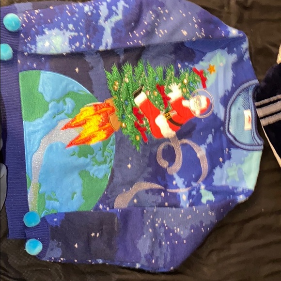 Holiday Time Zmas Sweater - Picture 1 of 2